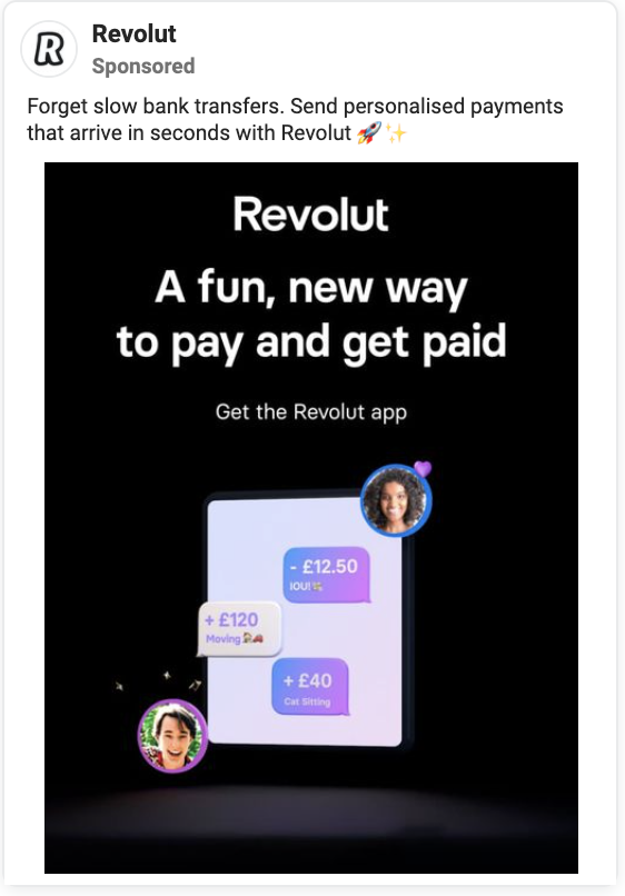 revolut fb ad