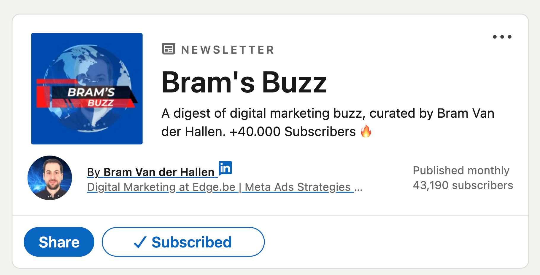 Bram's Buzz