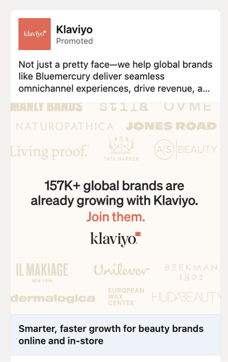 105+ LinkedIn Ad Examples: 2025 Fast-Growth Brands
