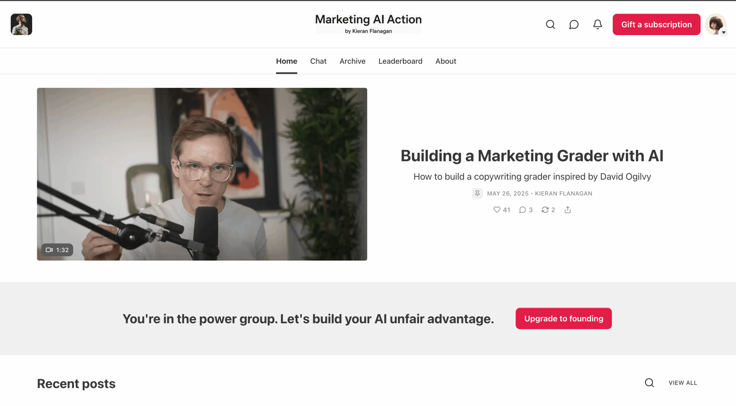 marketing ai newsletter