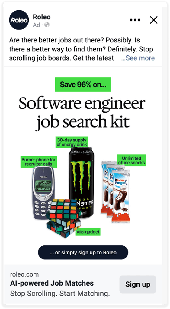 Technology facebook ad 2026