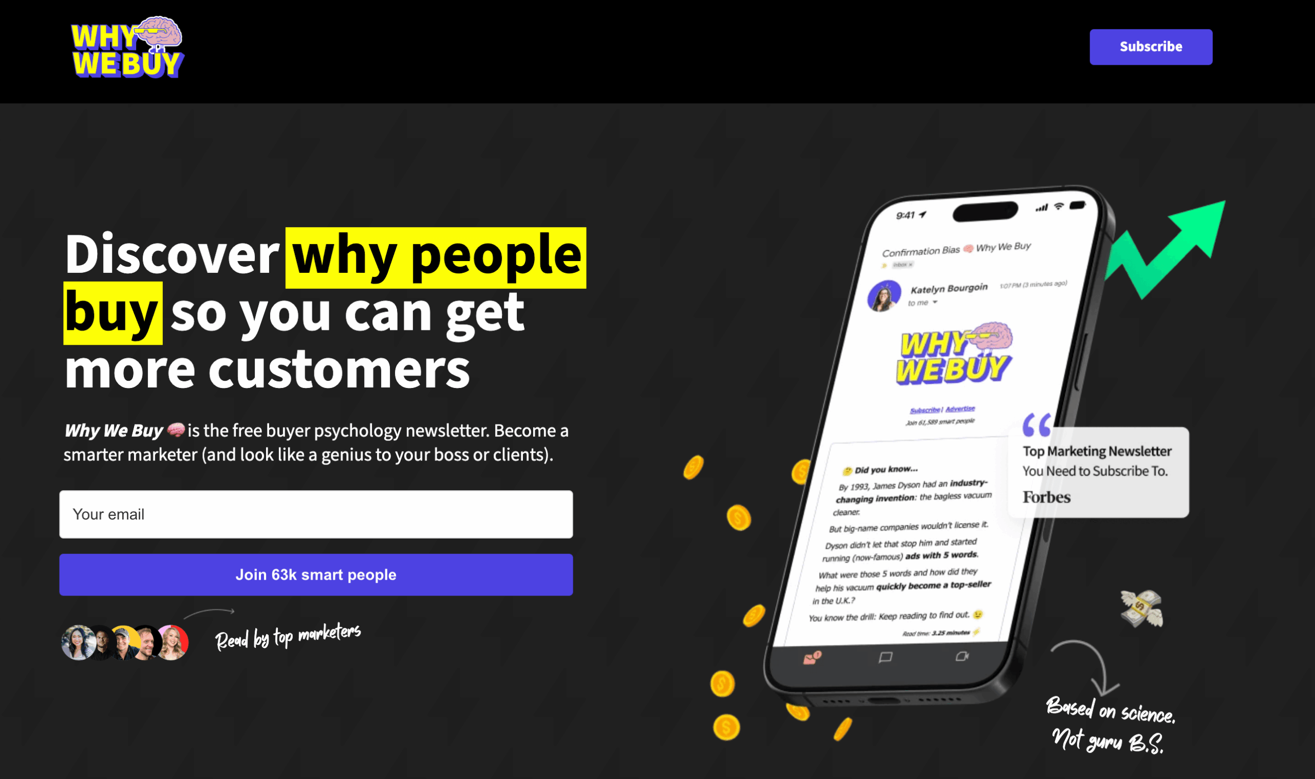 Why We Buy newsletter