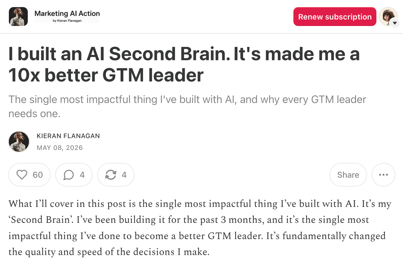 AI second brain
