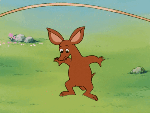 Sniff from the Moomins jumping rope
